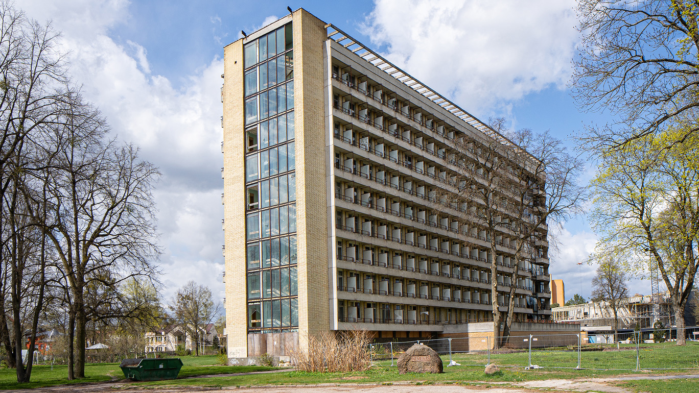 Fasadas prieš rekonstrukciją